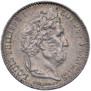 Foreign coins - FRANCIA Luigi Filippo I (1830-1848) 1/4 Franchi 18...