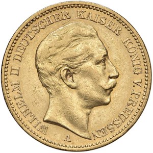 Foreign coins - GERMANIA Prussia Guglielmo II (1888-1918) 20 March...