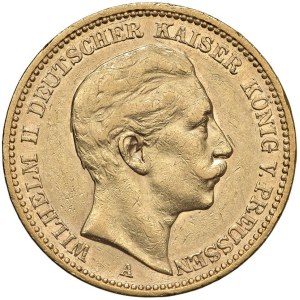 Foreign coins - GERMANIA Prussia Guglielmo II (1888-1918) 20 March...