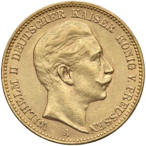 Foreign coins - GERMANIA Prussia Guglielmo II (1888-1918) 20 March...