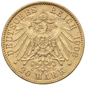 Foreign coins - GERMANIA Prussia Guglielmo II (1888-1918) 20 March...
