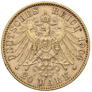 Foreign coins - GERMANIA Prussia Guglielmo II (1888-1918) 20 March...