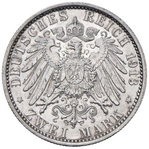 Foreign coins - GERMANIA Prussia Guglielmo II (1888-1918) 2 Marchi...