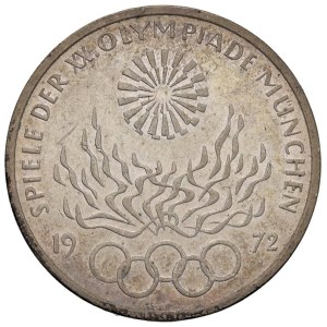 Foreign coins - GERMANIA 10 Mark 1972 F - KM 135 AG (g 15,48)...