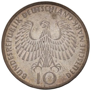 Foreign coins - GERMANIA 10 Mark 1972 F - KM 135 AG (g 15,48)...