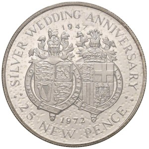 Foreign coins - GIBILTERRA Elisabetta II (1952-2022) 25 New Pence ...