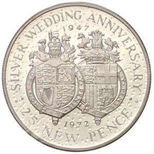 Foreign coins - GIBILTERRA Elisabetta II (1952-2022) 25 New Pence ...