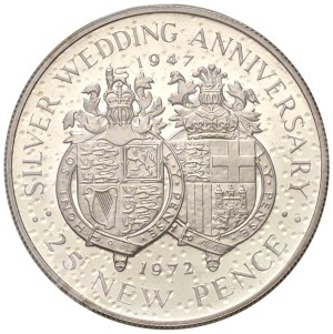 Foreign coins - GIBRALTAR Elizabeth II (1952-2022) 25 New Pence ...