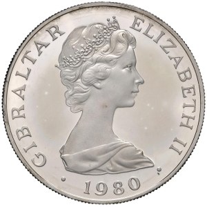 Foreign coins - GIBILTERRA Elisabetta II (1952-2022) Crown 1980 - ...
