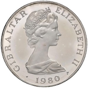 Foreign coins - GIBRALTAR Elizabeth II (1952-2022) Crown 1980 - ...