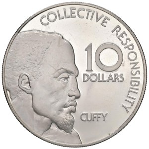 Foreign coins - GUYANA 10 Dollari 1976 - AG (g 42,99)...