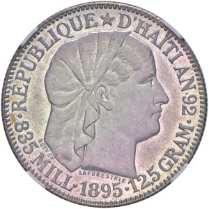 Foreign coins - HAITI First Republic (1859-1957) 50 Centimes 189...