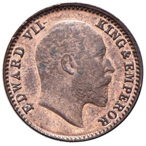 Foreign coins - INDIA Edward VII (1902-1910) 1/12 Anna 1904 - KM ...