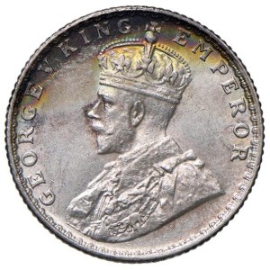 Foreign coins - INDIA Giorgio V (1910-1936) 1/4 Rupia 1936 Bombay ...