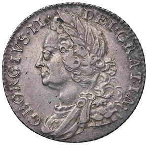 Foreign coins - ENGLAND George II (1727-1760) Shilling 1758 -...