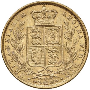 Foreign coins - INGHILTERRA Vittoria (1837-1901) Sterlina 1863 (13...