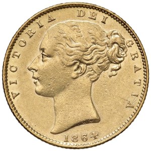 Foreign coins - ENGLAND Victoria (1837-1901) 1864 sterling (82...