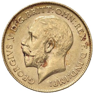 Foreign coins - INGHILTERRA Giorgio V (1910-1936) Mezza sterlina 1...
