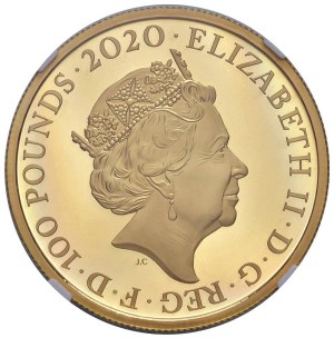 Foreign coins - ENGLAND Elizabeth II (1952-2022) 100 Pounds...