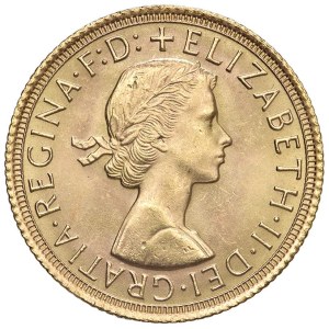 Foreign coins - INGHILTERRA Elisabetta II (1952-2022) Sterlina 196...