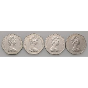 Foreign coins - INGHILTERRA Elisabetta II (1952-2022) 50 Pence 197...