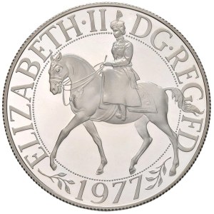 Foreign coins - INGHILTERRA Elisabetta II (1952-2022) 25 Pence 197...