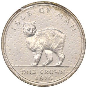 Foreign coins - ISLANDS MAN Elizabeth II (1952-2022) Crown 1970 - K...