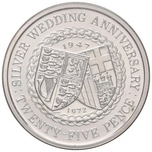 Foreign coins - ISLANDS MAN Elizabeth II (1952-2022) 25 Pence 1972 ...