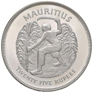 Foreign coins - MAURITIUS Elizabeth II (1952-2022) 25 Rupees 1977 ...