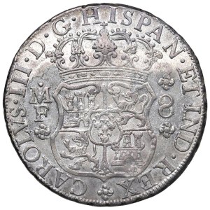 Foreign coins - MESSICO Carlo III (1759-1788) 8 Reales 1767 Mo MF ...