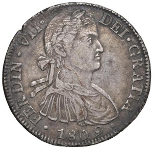 Foreign coins - MEXICO Ferdinand VII (1808-1821) 8 Reales 1809 M...