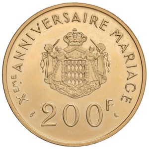 Foreign coins - MONACO Ranieri III (1949-2005) 200 Franchi 1966 - ...