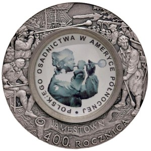 Foreign coins - POLONIA 10 Zlotych 2008 400th Anniv. Polish Settle...