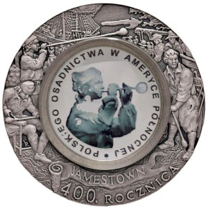 Foreign coins - POLAND 10 Zlotych 2008 400th Anniv. Polish Settle...