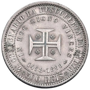 Foreign coins - PORTOGALLO Carlos I (1889-1908) 500 Reis 1898 - KM...