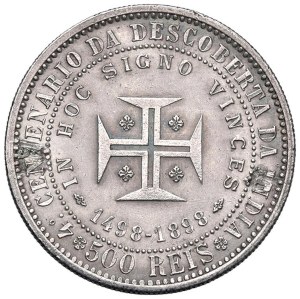 Foreign coins - PORTUGAL Carlos I (1889-1908) 500 Reis 1898 - KM...