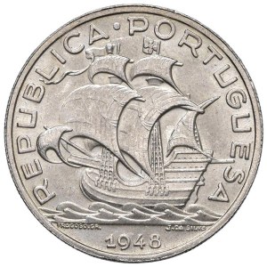 Foreign coins - PORTOGALLO 10 Escudos 1948 - KM 582 AG (g 12,57)...