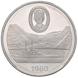 Foreign coins - SANTA ELENA Elisabetta II (1952-2022) 25 Pence 198...