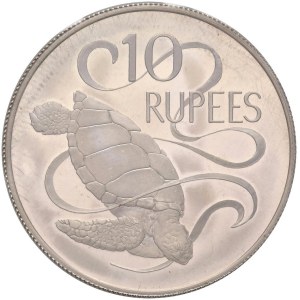 Foreign coins - SEYCHELLES Elisabetta II (1952-2022) 10 Rupees 197...