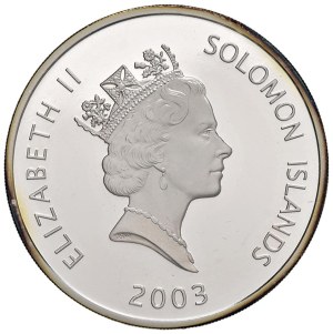 Foreign coins - SOLOMON ISLANDS 25 Dollars 2003 Spitfire - AG (g 31,...