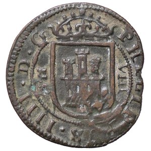 Foreign coins - SPAGNA Felipe III (1598-1621) Â½ Real 1621(0) Sego...