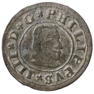 Foreign coins - SPAGNA Felipe IV (1621-1665) 16 Maravedis 1664 Seg...