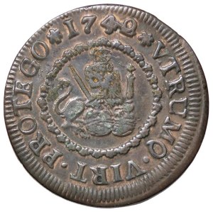 Foreign coins - SPAIN Felipe V (1700-1746) 4 Maravedis 1742 Segov...
