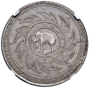 Foreign coins - THAILAND Rama IV (1851-1868) - AG In slab NGC XF...