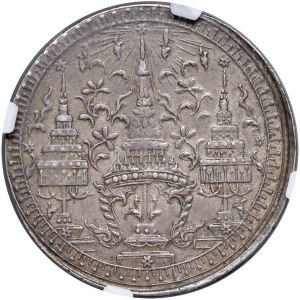 Foreign coins - THAILAND Rama IV (1851-1868) - AG In slab NGC XF...