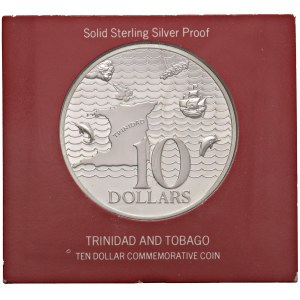 Foreign coins - TRINIDAD E TOBAGO Elisabetta II (1952-1976) 10 Dol...