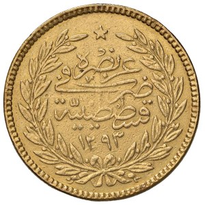 Foreign coins - TURCHIA Abdul Hamid II (1876-1909) 500 Kurush 1293...