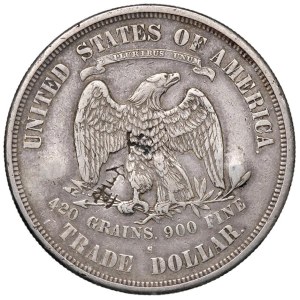 Foreign coins - USA Trade dollar 1874 S - KM 108 AG (g 27,11) Cont...