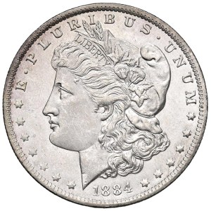 Foreign coins - USA Dollaro 1884 O - KM 110 AG (g 26,72)...
