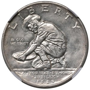 Foreign coins - USA Mezzo dollaro 1925 S California Diamond Jubile...